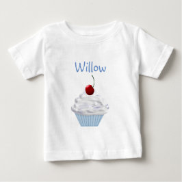 Camiseta De Bebé Cupakes Custom Name Tutu Shirt