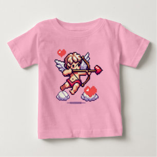 Camiseta De Bebé Cupido clásico/vintage del Día de San Valentín de