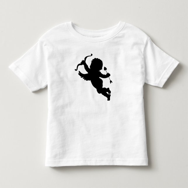 Camiseta De Bebé Cupido corriendo con un arco (Anverso)