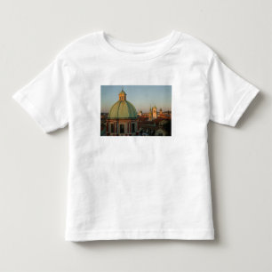 Camiseta De Bebé Cúpula de la Iglesia de San Francisco, Praga, Cheq