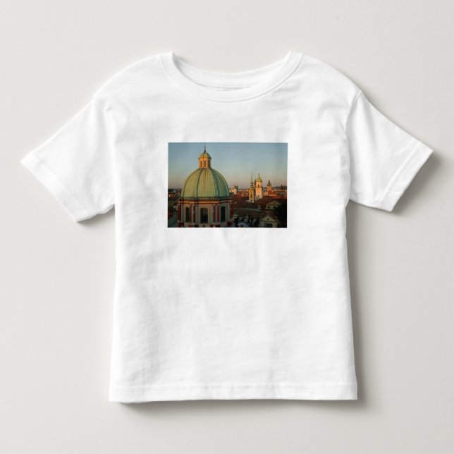 Camiseta De Bebé Cúpula de la Iglesia de San Francisco, Praga, Cheq (Anverso)