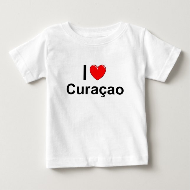 Camiseta De Bebé Curaçao (Anverso)