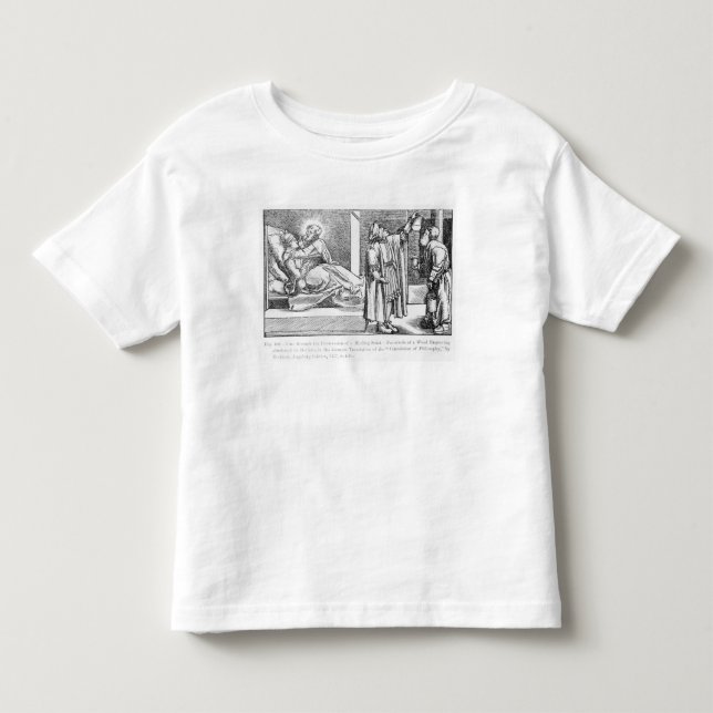 Camiseta De Bebé Curación con la intercesión de una cura (Anverso)