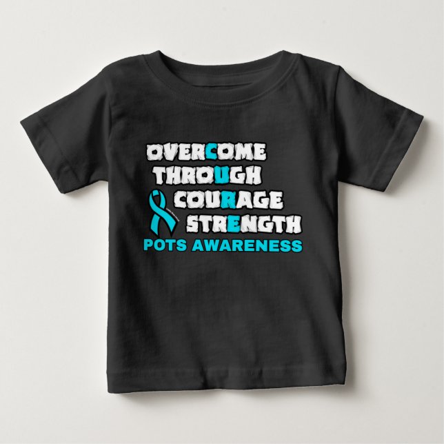 CAMISETA DE BEBÉ CURE...POTS (Anverso)