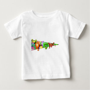 Camiseta De Bebé Curiosa camiseta bebé con curiosos extranjeros