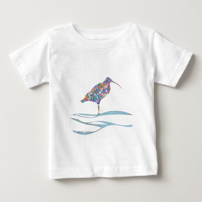Camiseta De Bebé Curlew - Moderno (Anverso)