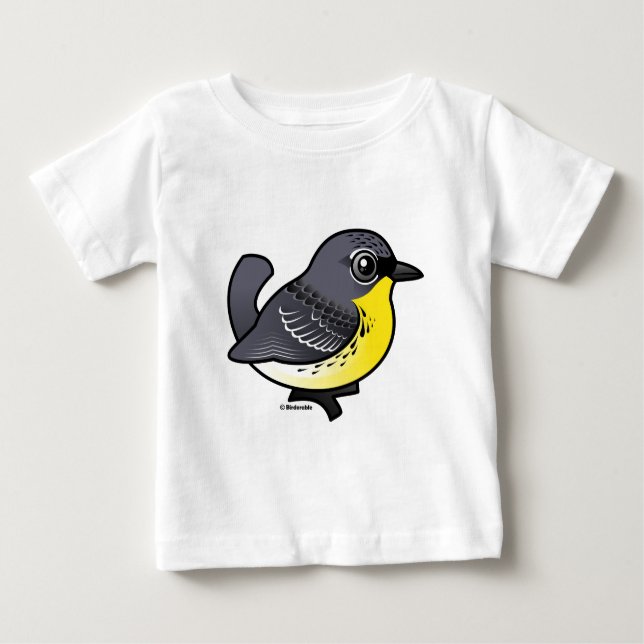 Camiseta De Bebé Curruca de Birdorable Kirtland (Anverso)