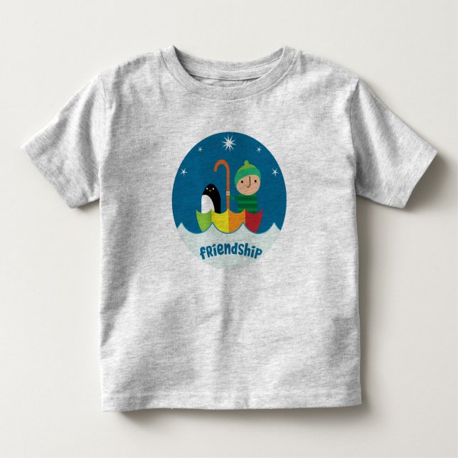 Camiseta De Bebé Curso Preescolar K Perdido Y Encontrado Amistad (Anverso)