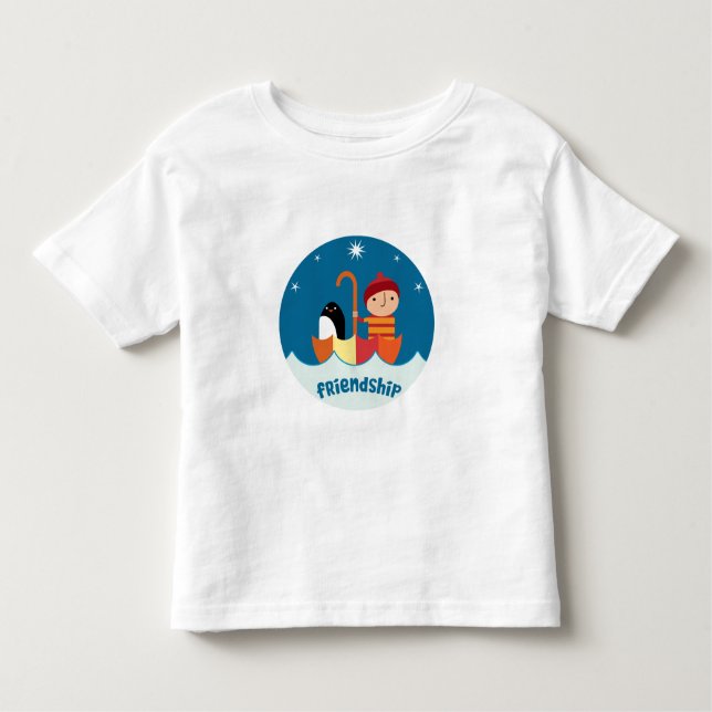 Camiseta De Bebé Curso Preescolar K Perdido Y Encontrado Amistad (Anverso)