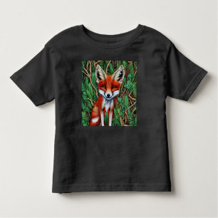 Camiseta De Bebé Curte Little Wilderness Fox