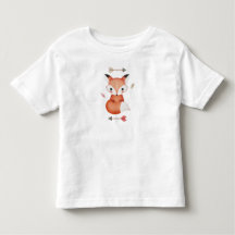 Curte Woodland Fox - Whimsical Animal Art para niñ
