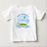 Camiseta De Bebé "Custom Happy Birthday Kids T-Shirt – Personalized<br><div class="desc">Celebrate in style with our Custom Happy Birthday Kids T-Shirt! Add your child's photo and name for a unique,  personalized touch. Perfect for making their special day unforgettable,  this tee combines fun and comfort in one adorable package. Create a memorable birthday experience with this custom-made shirt!</div>