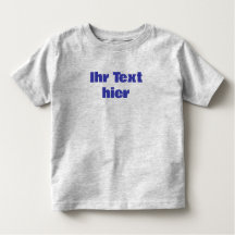 Custom Kleinkind T-shirt  mit Text