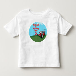 Camiseta De Bebé Custom Lawn Mower Birthday