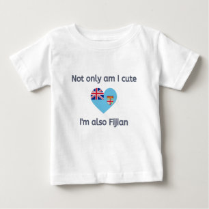 Camiseta De Bebé Cuta y fiyiana