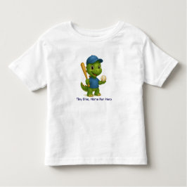 Camiseta De Bebé Cute Baseball Dino Shirt for Kids