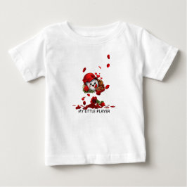 Camiseta De Bebé Cute Baseball Love Design