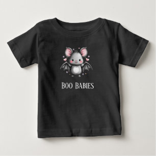 Camiseta De Bebé Cute Batty Boo Babies