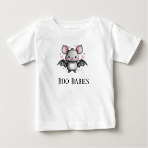 Camiseta De Bebé Cute Batty Boo Babies