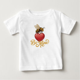 Camiseta De Bebé Cute Be Mine Panal