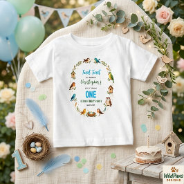 Camiseta De Bebé Cute Birds 1st Birthday Party – Fun Kids 