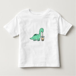 Camiseta De Bebé Cute Bronto Drinking Juice for Kids 🧃