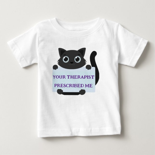 Camiseta De Bebé Cute Cat Baby Outfit   (Anverso)