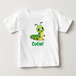 Camiseta de bebé Cute Caterpillar