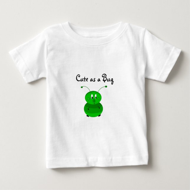 Camiseta De Bebé Cute como un error (Anverso)