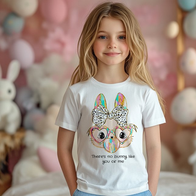 Camiseta De Bebé Cute Coquette Bow Bunny Chica Personalizado (Subido por el creador)