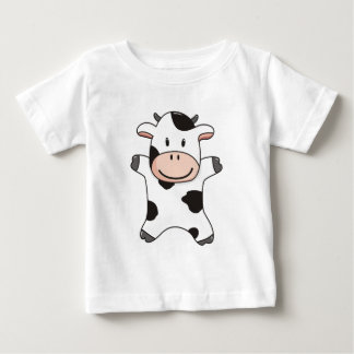 Camiseta De Bebé Cute Cow