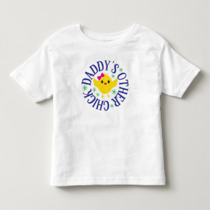 Camiseta De Bebé Cute Dads Otros Chick Yellow Fun