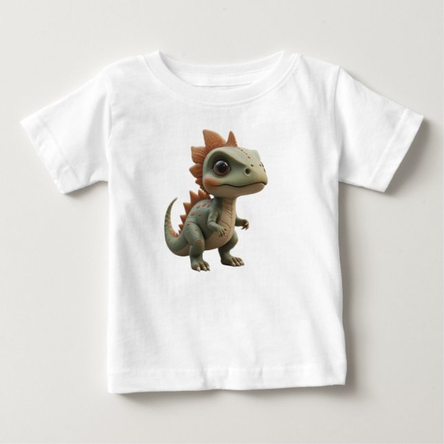 Camiseta De Bebé Cute Dino (Anverso)