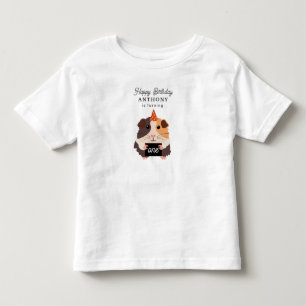 Camiseta De Bebé Cute divertidos conejillos de indias mascotas cump