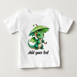 Camiseta De Bebé Cute Dragon Baby Tee