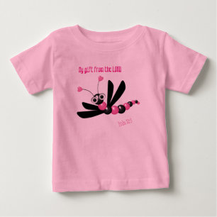 Camiseta De Bebé Cute Dragonfly Tutu Bodysuit