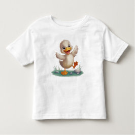 Camiseta De Bebé Cute Duck