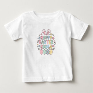 Camiseta De Bebé Cute Easter Bunny Kids Shirt – Happy Easter Spring