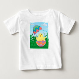 Camiseta De Bebé Cute Easter Egg Chick Hatch