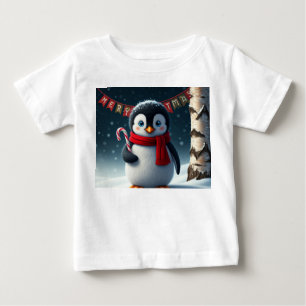 Camiseta De Bebé "Cute Feliz Navidad Bebé Camiseta - Holi Adorable