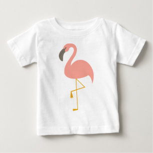 Camiseta De Bebé Cute Flamingo