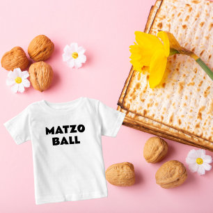 Camiseta De Bebé Cute Funny Pesach Passover Matzo Ball