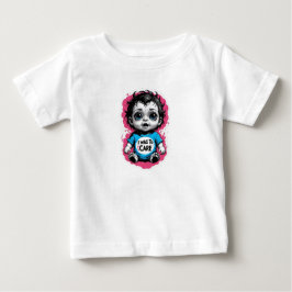 Camiseta De Bebé Cute Goth Baby "I Was in Care" - Edgy Toddler