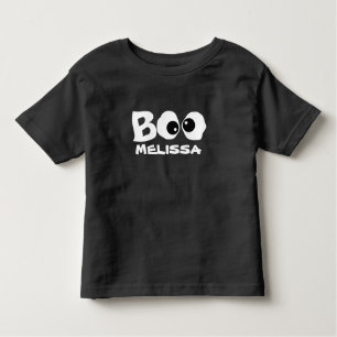 Camiseta De Bebé Cute Halloween Boo personalizado