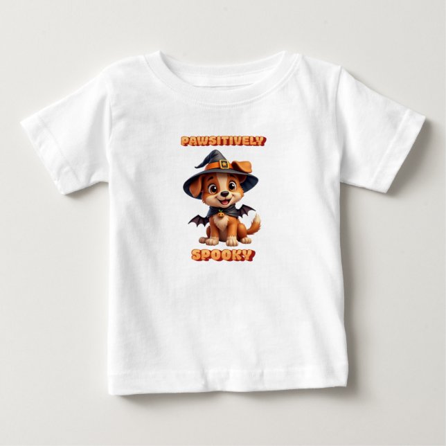 Camiseta De Bebé Cute Halloween con fantasía (Anverso)