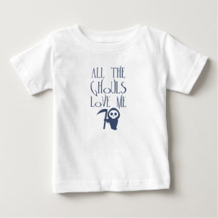 Camiseta De Bebé Cute Halloween Ghouls