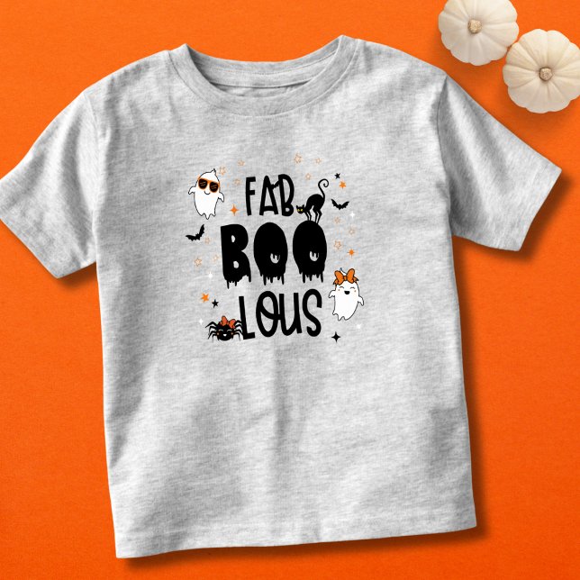 Camiseta De Bebé Cute Halloween Spooky Tee Mejor Tune Regalo Funny (Faboolous tshirt for kids, Halloween ghost t-shirt for toddlers, fun tee for kids best halloween gif)