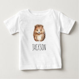 Camiseta De Bebé ¡Cute Hedgehog! Personalizado neutral en materia d