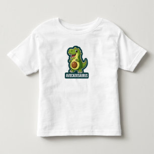 Camiseta De Bebé Cute Kawaii Avocadosaurus Dinosaur Chiste Divertid