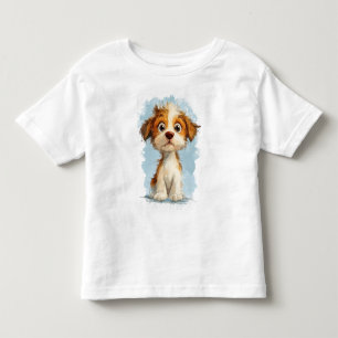 Camiseta De Bebé Cute Kawaii Personalizado Puppy